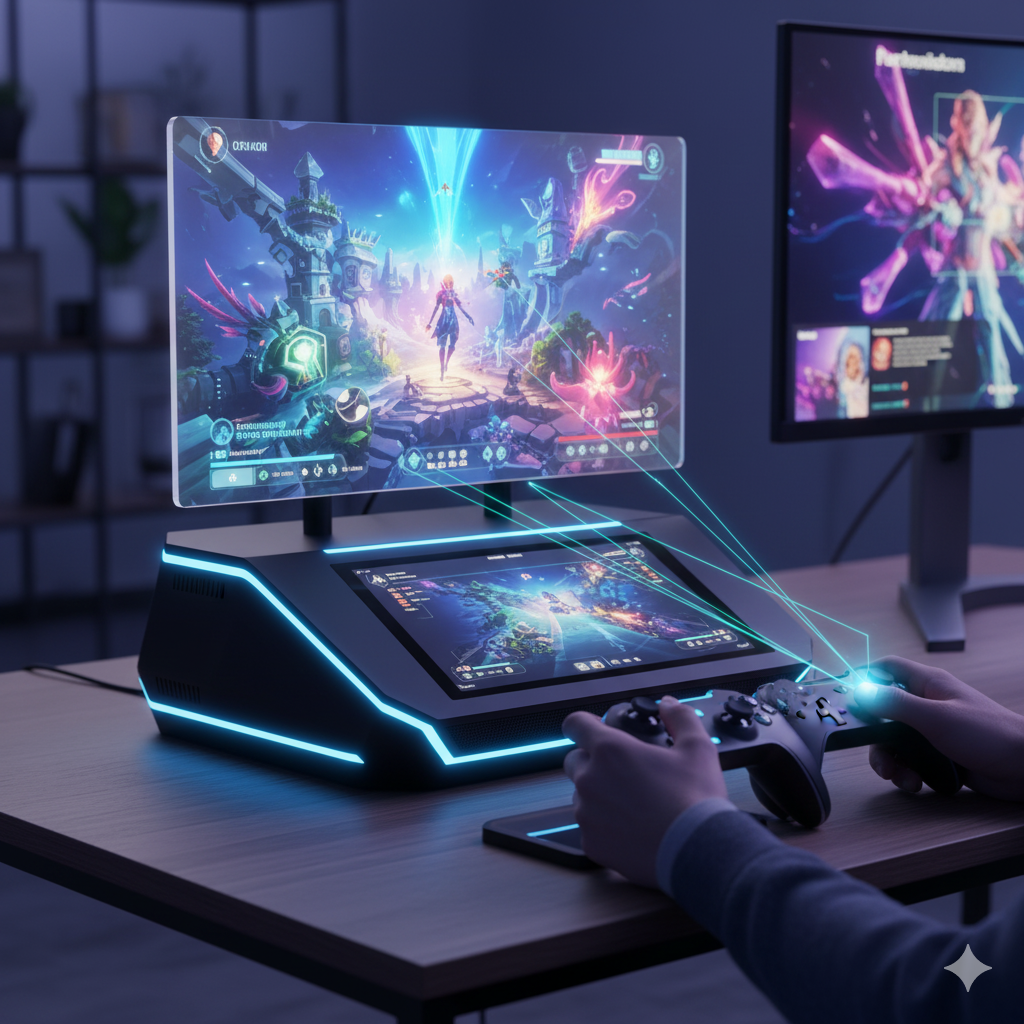 Interactive Game Console Device