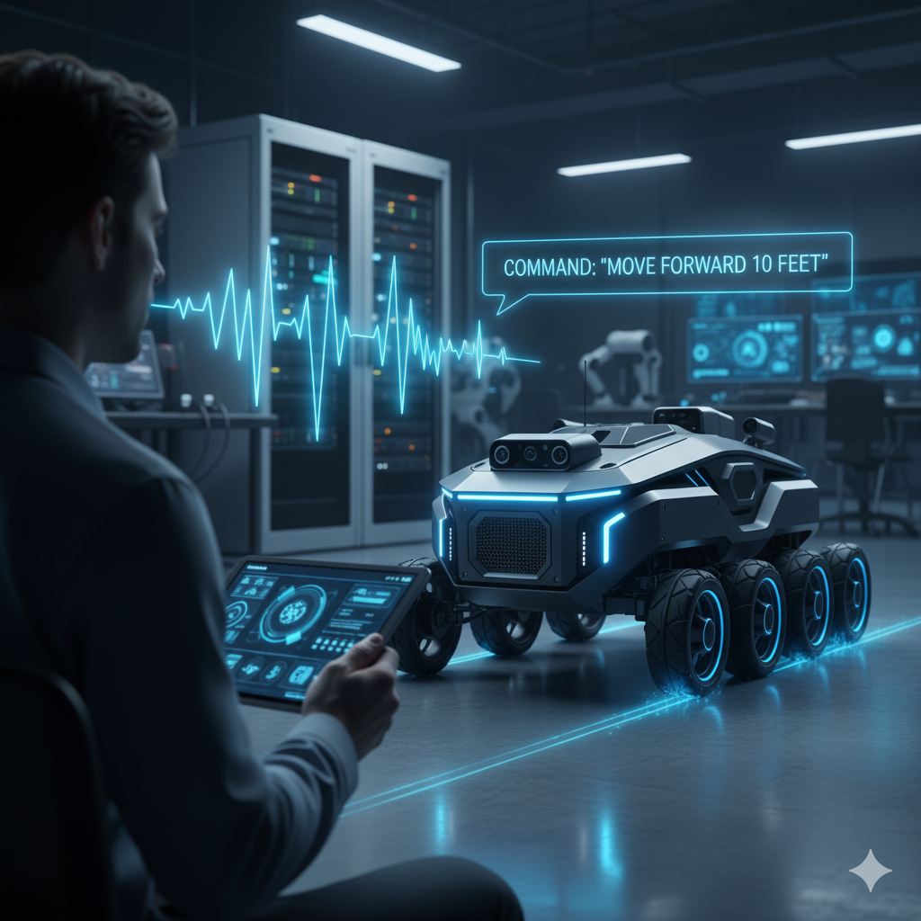 Voice Controlled Robotic Vehicle